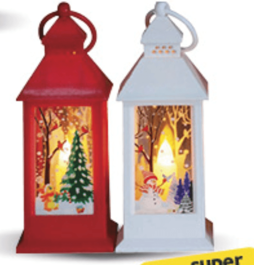 LED lanterna sa svijećom - Akcija u trgovini Konzum