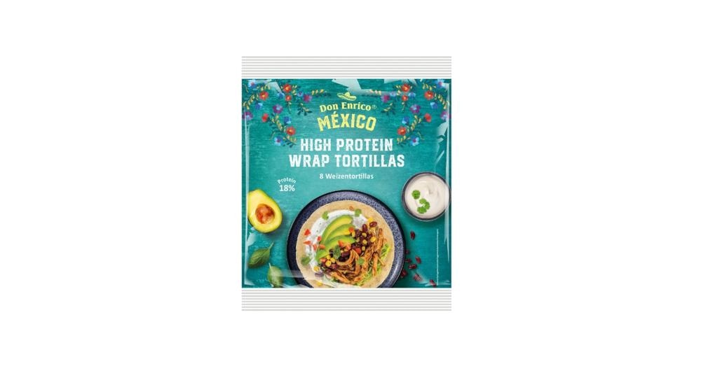 Don Enrico Mexico High Protein Wrap Tortillas 320g - Akcija u trgovini Žabac