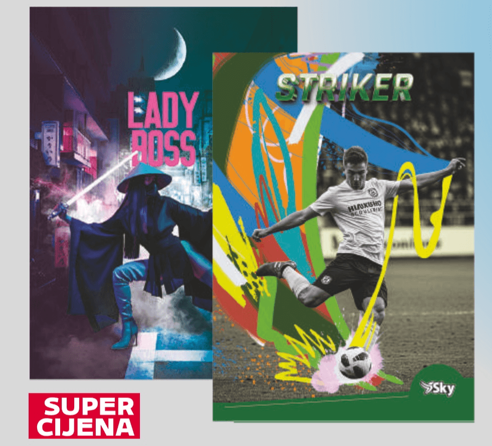 Bilježnica A4 1 kom - Akcija u trgovini Tommy