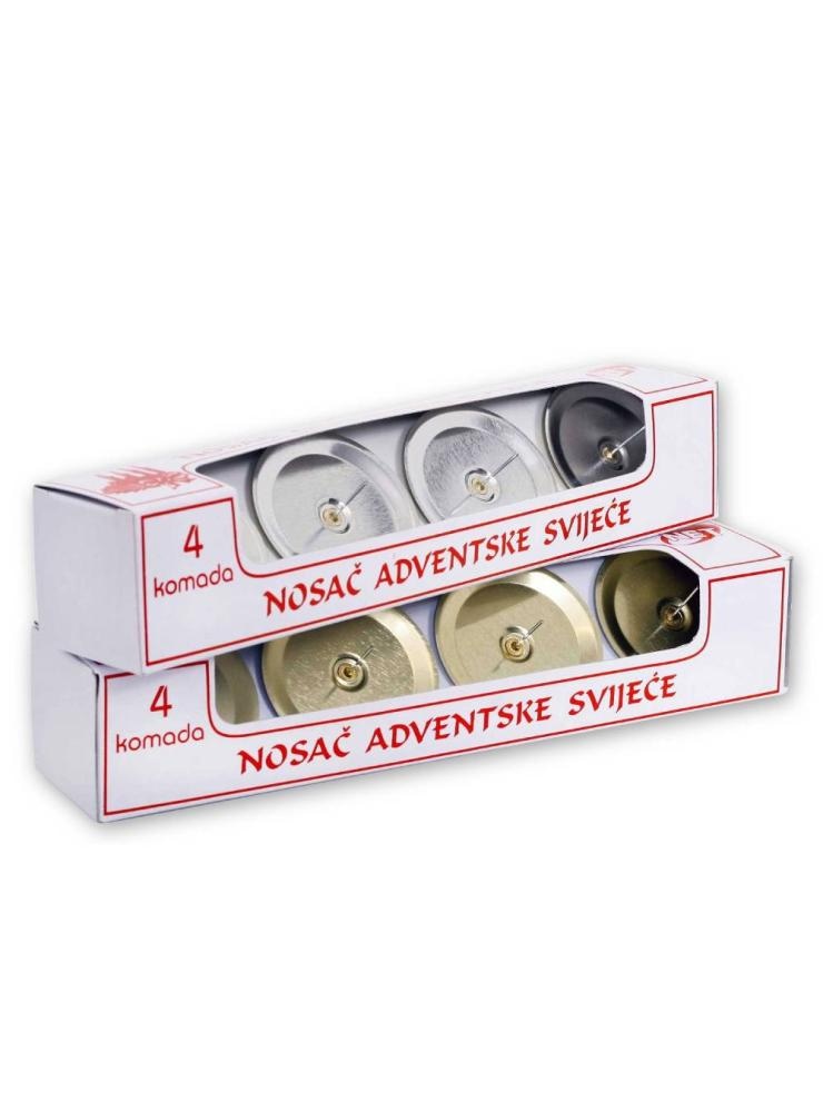 Nosač za svijeće 4 kom/pak - Akcija u trgovini KTC
