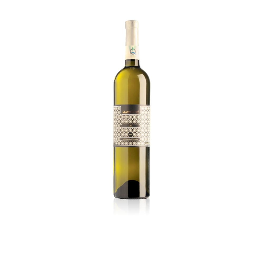 Vino Alba Malvazija Istarska 0,75l MATOŠEVIĆ - Akcija u trgovini Konzum