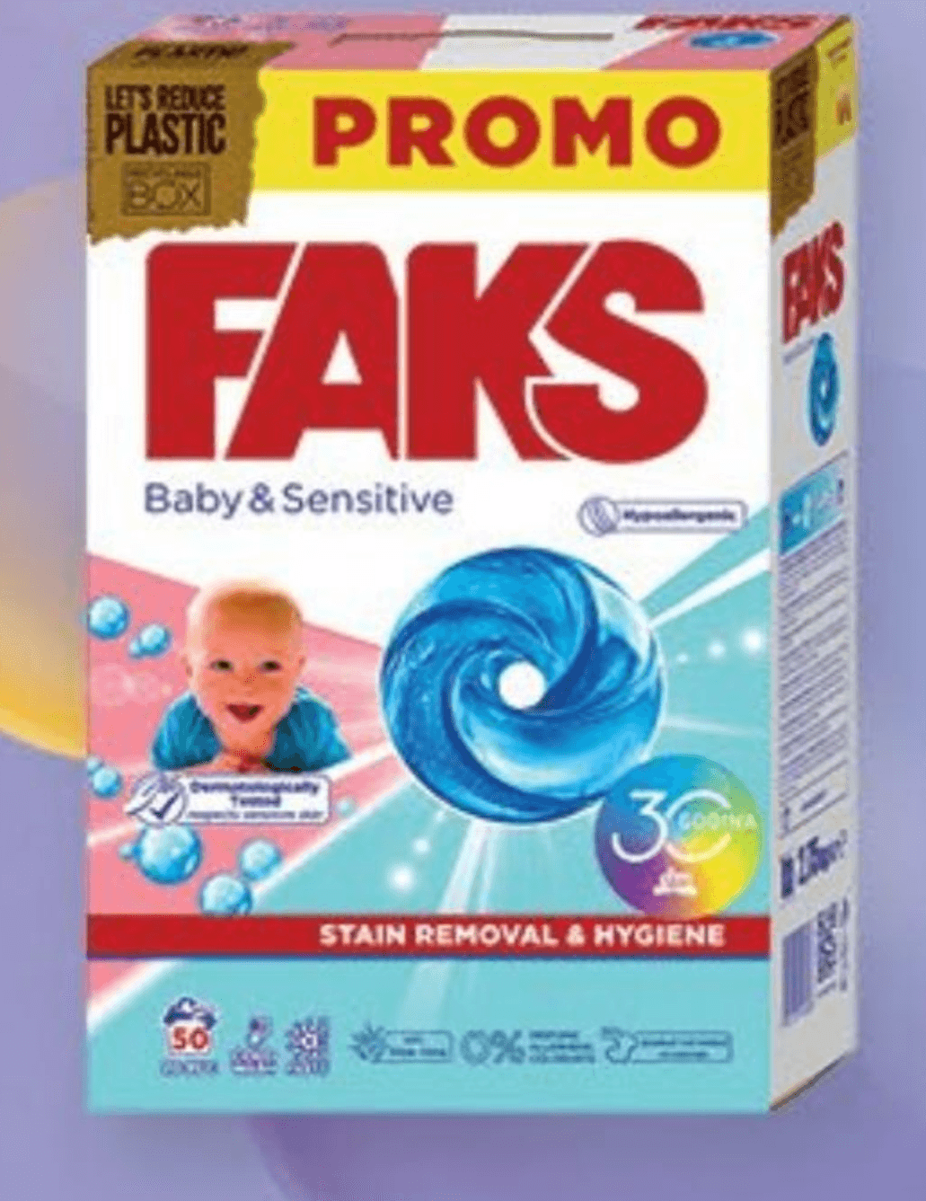 Faks baby&sensitive praškasti 50 pranja/2,75 kg - Akcija u trgovini Dm