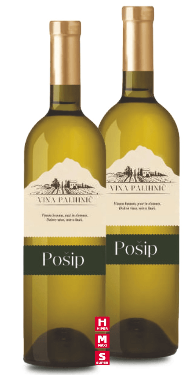 Vina Palihnić Pošip 0,75 L - Akcija u trgovini Tommy