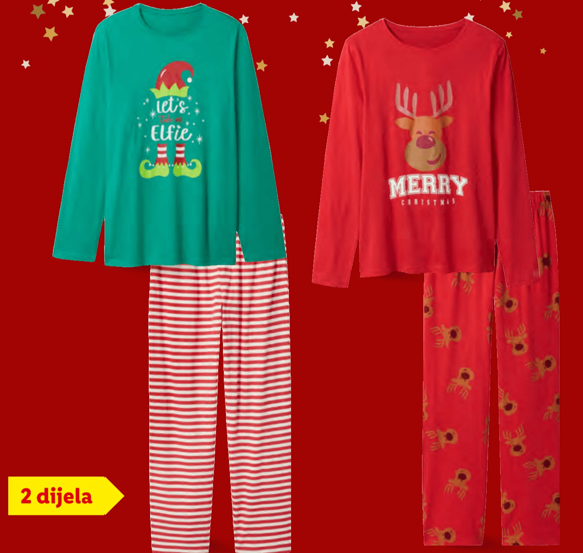 Esmara®/Esmara® Men Pidžama 2 dijela - Akcija u trgovini Lidl