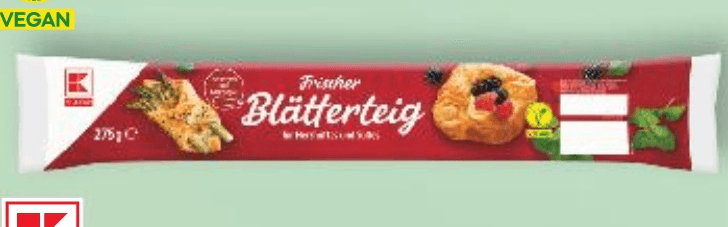 K Classic Lisnato tijesto 275 g - Akcija u trgovini Kaufland