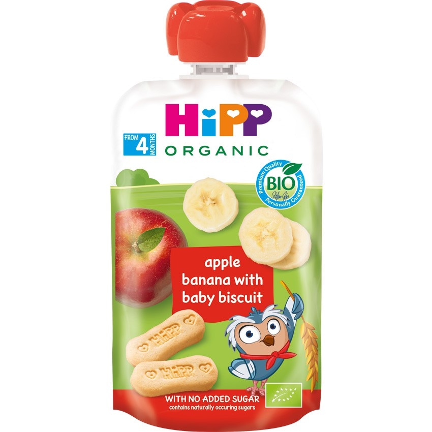 Hipp Bio jabuka banana s keksom 4x90 g Akcija u trgovini Žabac