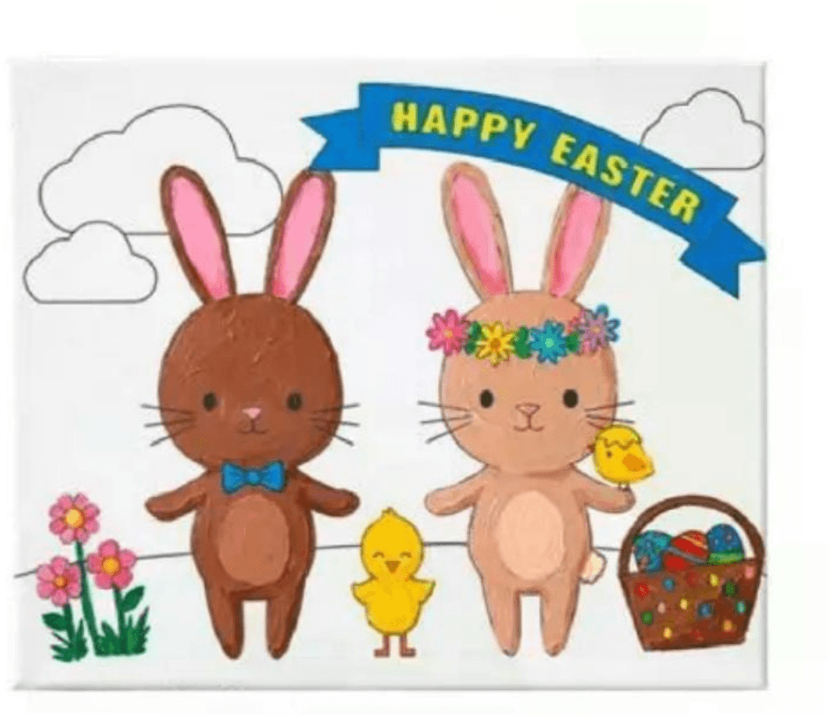 Platno za bojanje - Akcija u trgovini Tedi