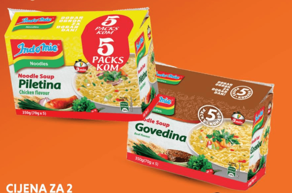Indomie Instant juha 350 g - Akcija u trgovini Studenac