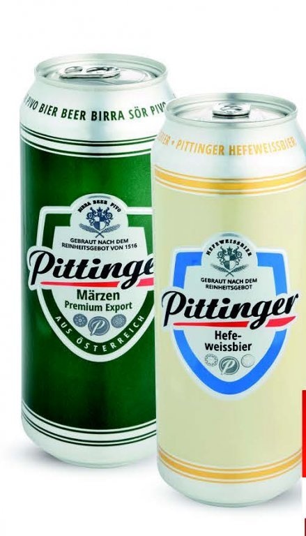 Pivo Pittinger 6 x 0,5 L - Akcija u trgovini Interspar
