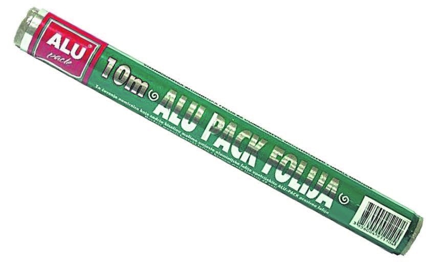 Aluminijska folija Alu Pack 10 m - Akcija u trgovini KTC
