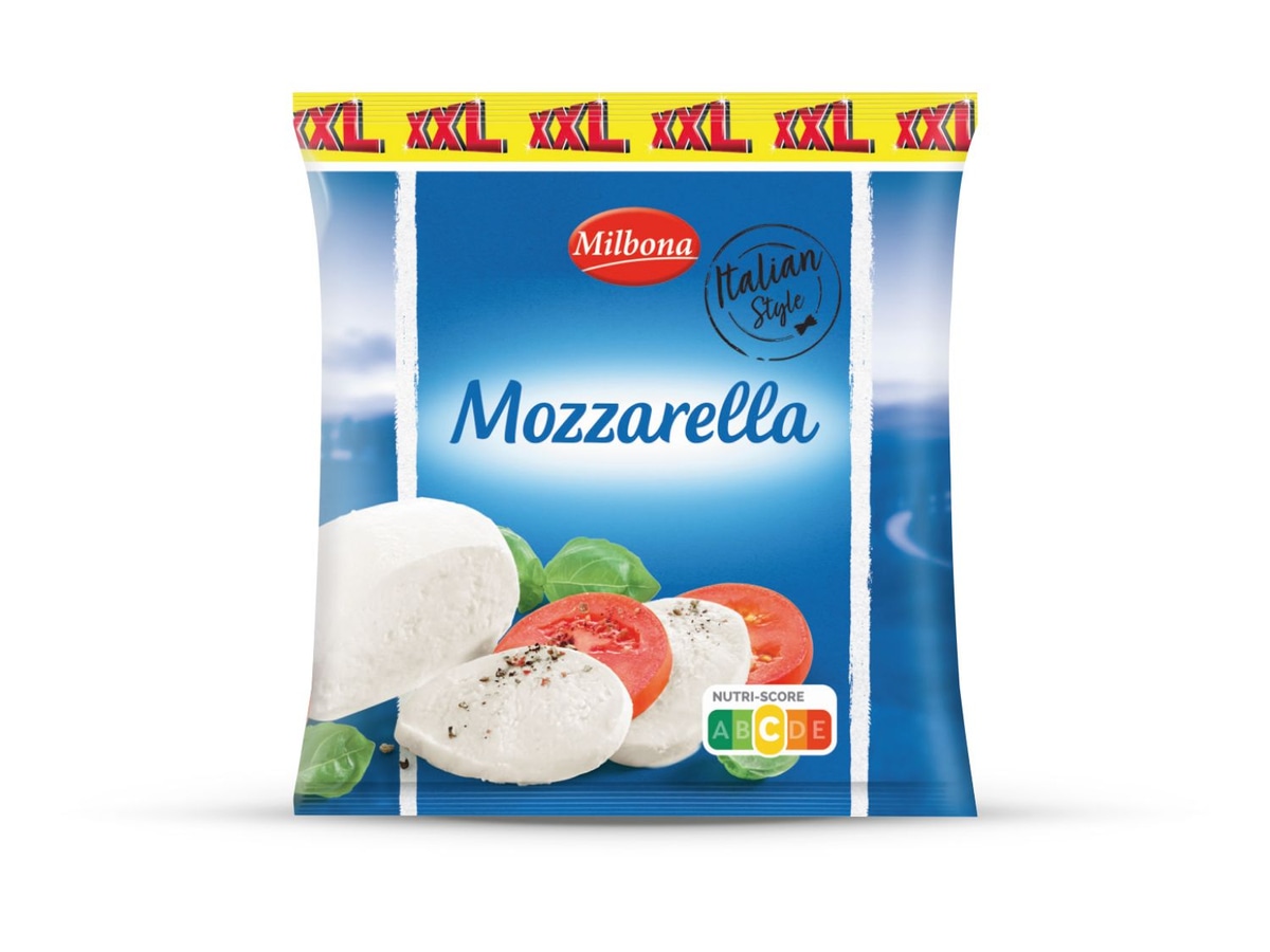 MILBONA Mozzarella Classic XXL 250 g - Akcija u trgovini Lidl