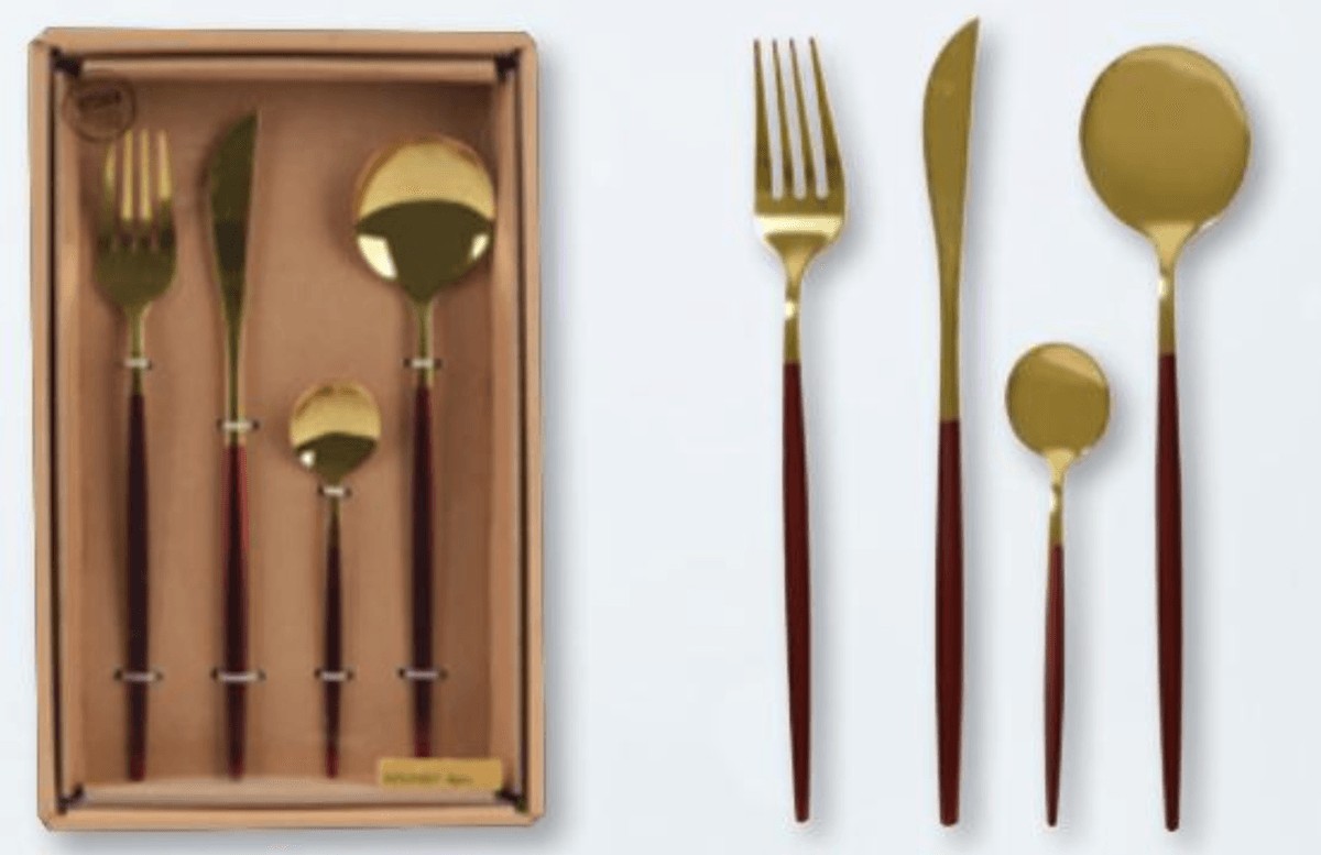 Set pribora za jelo 16-dijelni - Akcija u trgovini Interspar