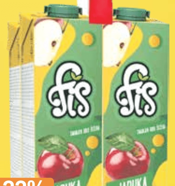 Voćni sok 4x1 L Vindi Akcija u trgovini KTC