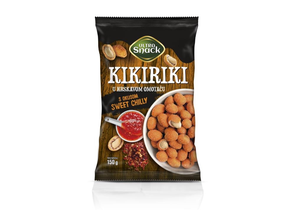 ULTRA SNACK Kikiriki u hrskavom omotaču 150 g - Akcija u trgovini Ribola
