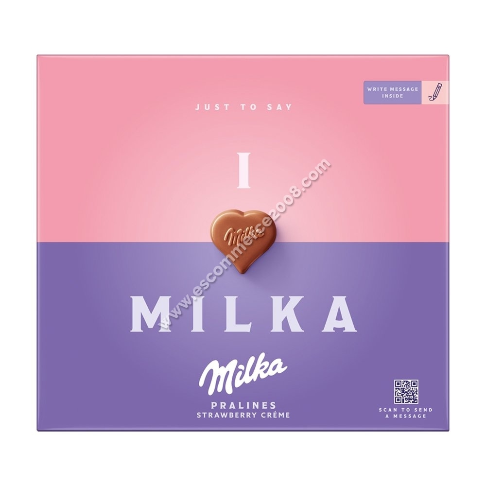 Milka Thank You Milk Crème / With Love Strawberry Crème 110g - Akcija u trgovini Žabac