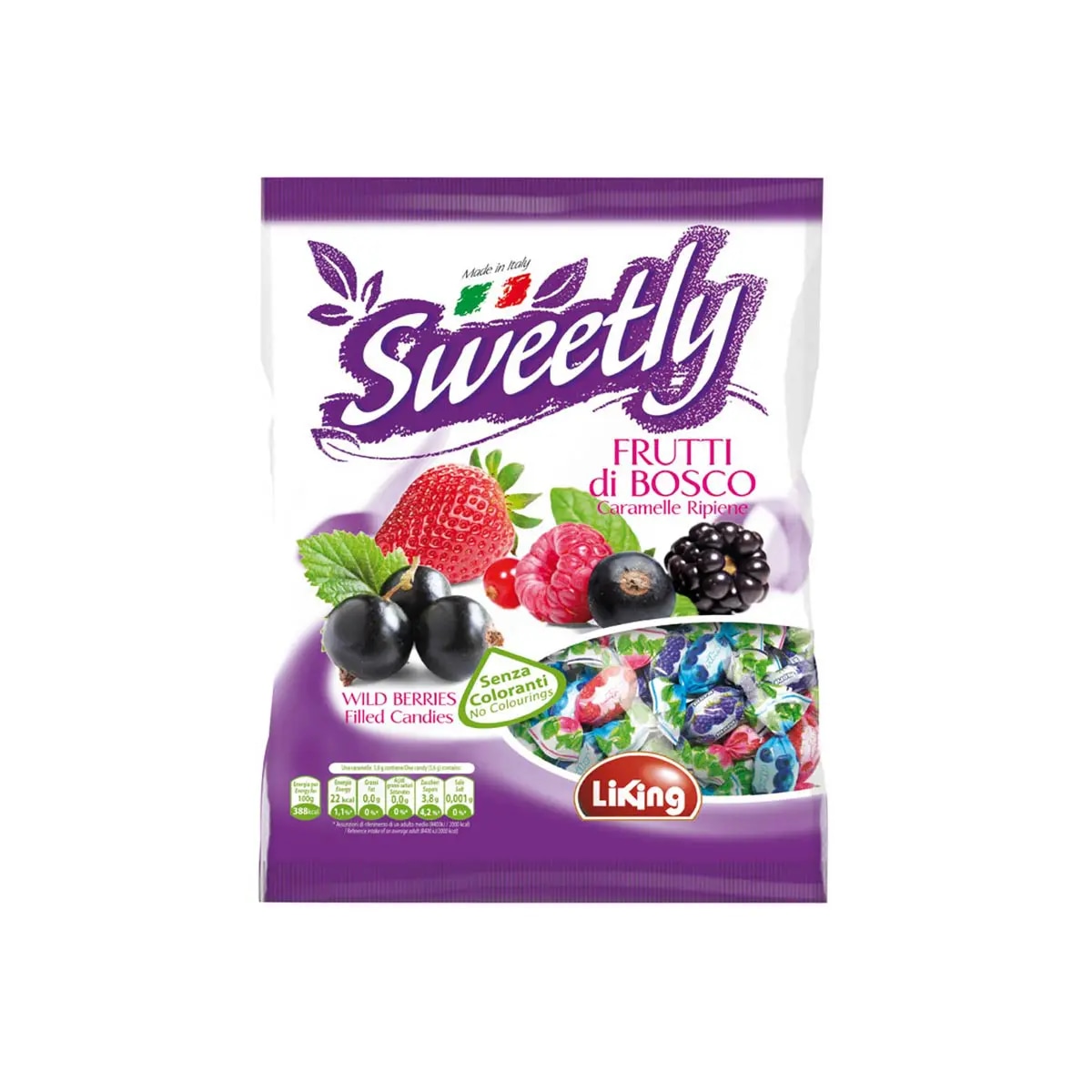 Liking Bomboni Frutti di Bosco 350 g - Akcija u trgovini NTL