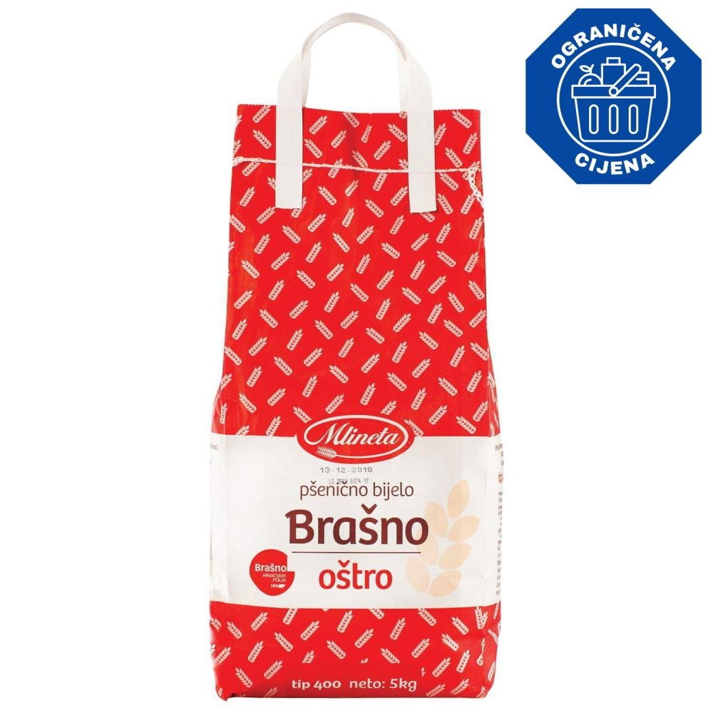 Mlineta Brašno oštro T-400 5kg - Akcija u trgovini Konzum