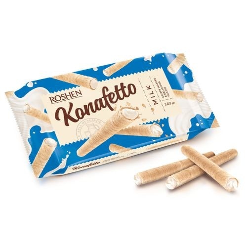 Roshen Konafetto vafel mliječna krema 140 g Akcija u trgovini Žabac