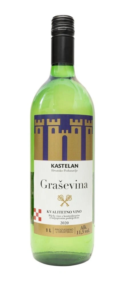 Vino Graševina 1 l Katelan - Akcija u trgovini NTL