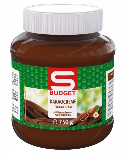 Čokoladni namaz 750 g Budget - Akcija u trgovini Spar