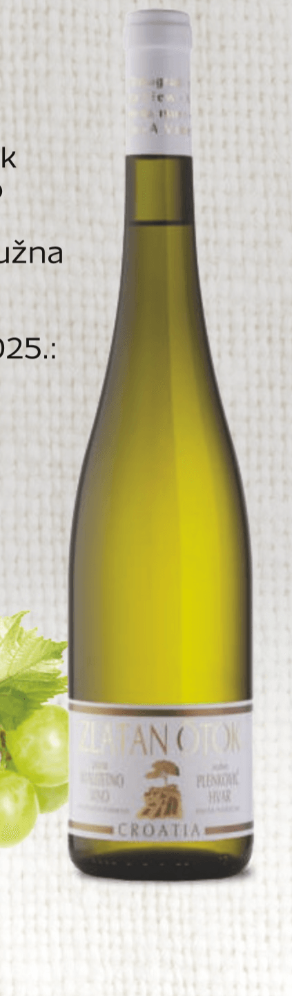 Zlatan Otok Vino bijelo 0,75 L - Akcija u trgovini Tommy