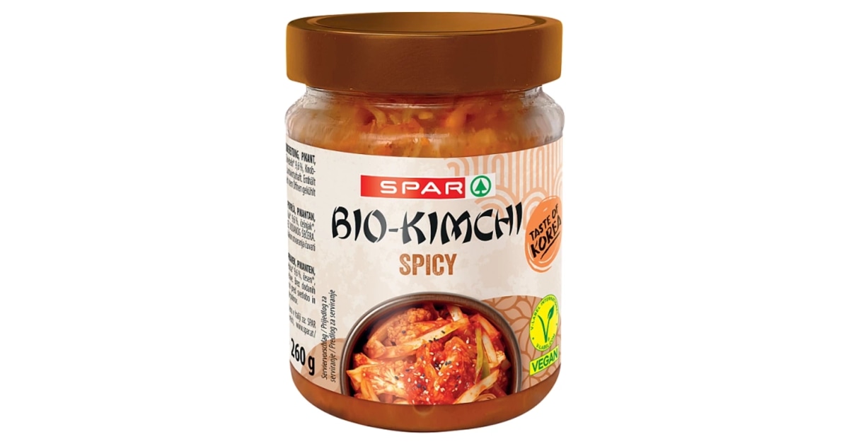 Spar Asia Kimchi Bio 260 g - Akcija u trgovini Spar