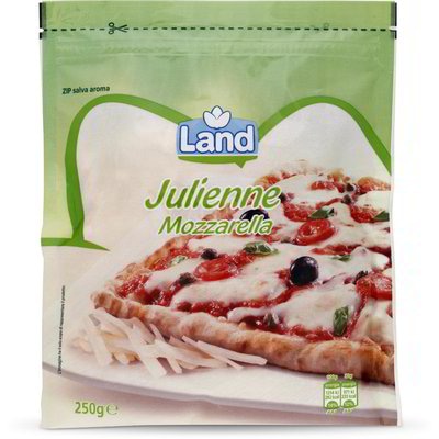 Land Mozzarella Julienne 500 g - Akcija u trgovini Eurospin