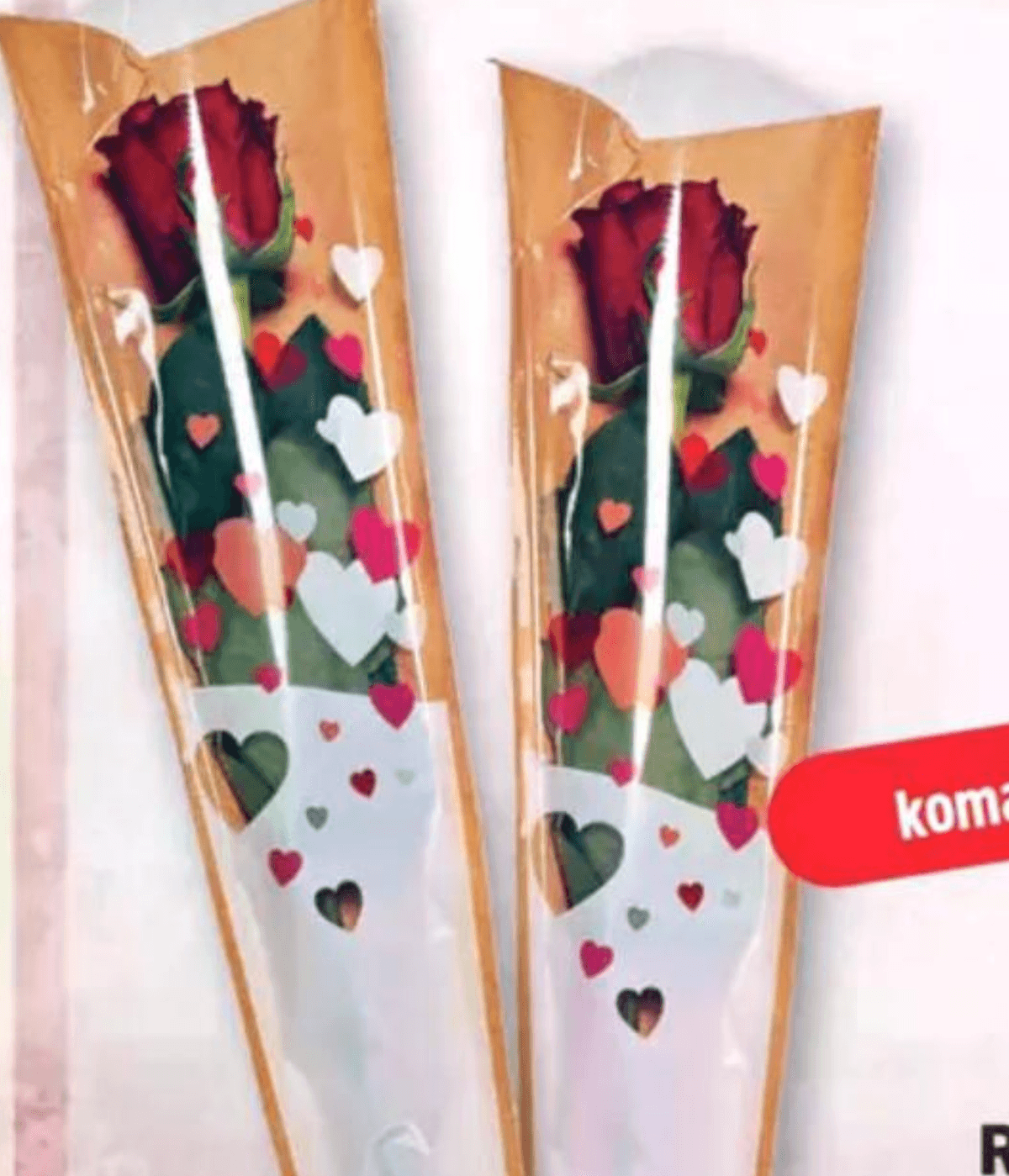 Ruža 1 komad, visina 40 cm Confetti - Akcija u trgovini Plodine