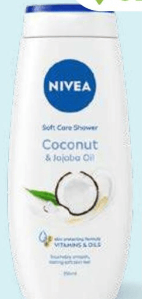 NIVEA Shower gel coconut 250ml - Akcija u trgovini Pivac