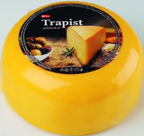 Paška sirana Trapist sir 1kg - Akcija u trgovini Konzum