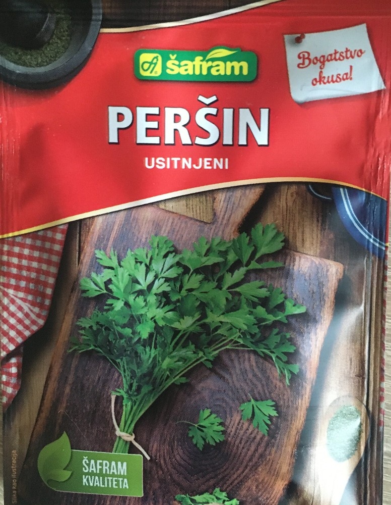 Šafram Peršin sušeni 7 g Akcija u trgovini Gavranović