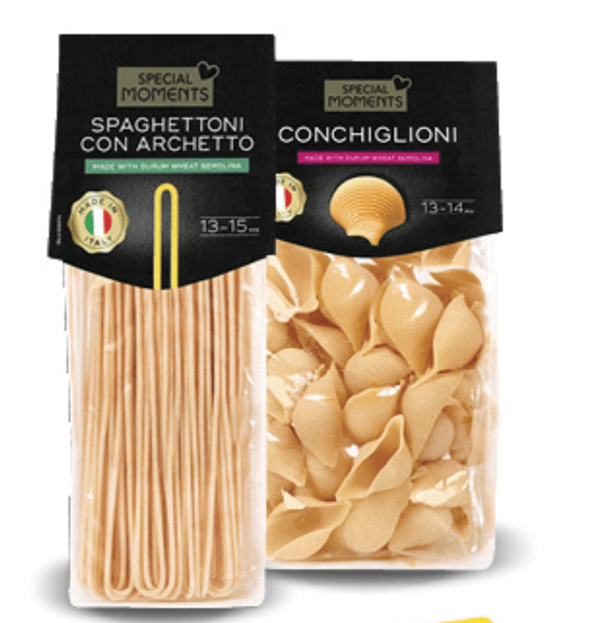 Special Moments Spaghettoni, Conchiglioni 500g - Akcija u trgovini Konzum