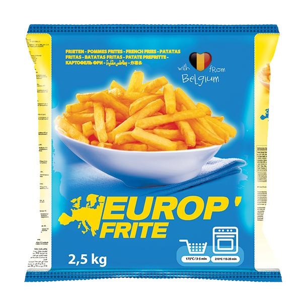 Europ Frite Pommes Frites 9/9 smrznuto, 2,5 kg - Akcija u trgovini Stanić Diskont