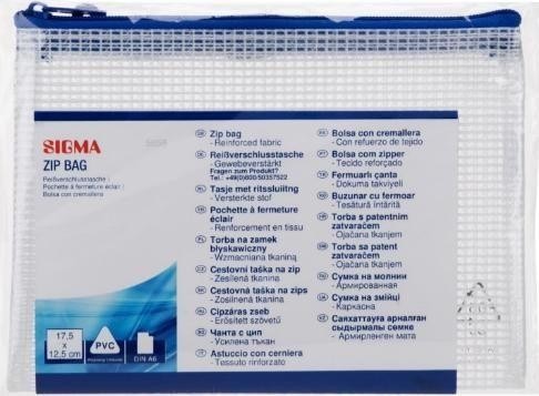 Sigma PVC vrećica zip A6 komad Akcija u trgovini Metro