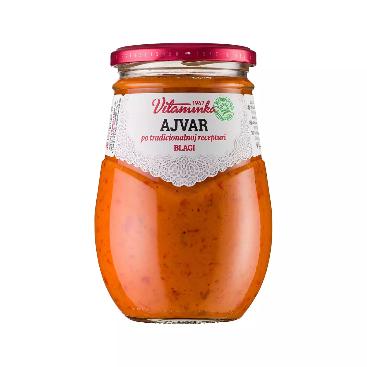 Vitaminka Ajvar 690g - Akcija u trgovini Vrutak