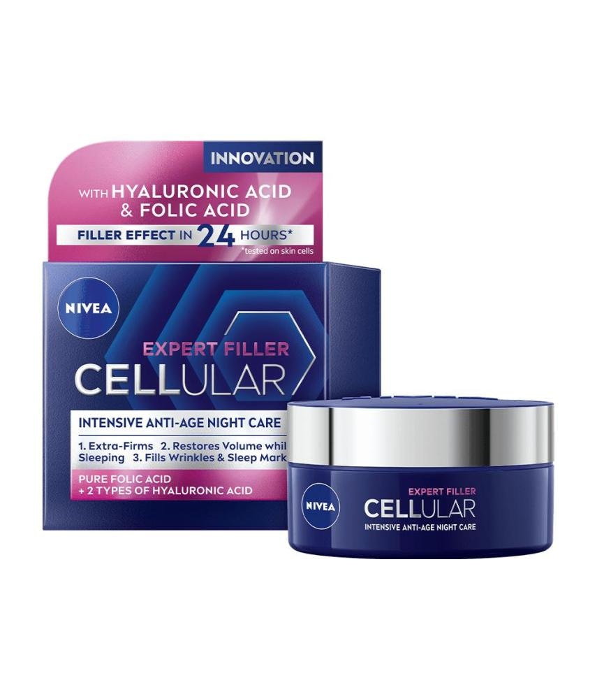 Nivea Cellular Expert Filler dnevna ili noćna krema za lice 50 ml - Akcija u trgovini Mueller