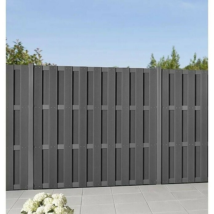 WPC panelna ograda - Akcija u trgovini Bauhaus