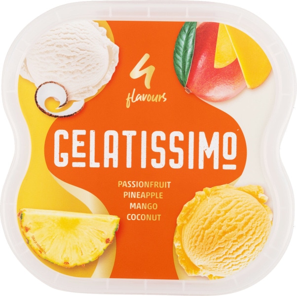 GELATISSIMO SLADOLED tropic 1650ml - Akcija u trgovini Konzum