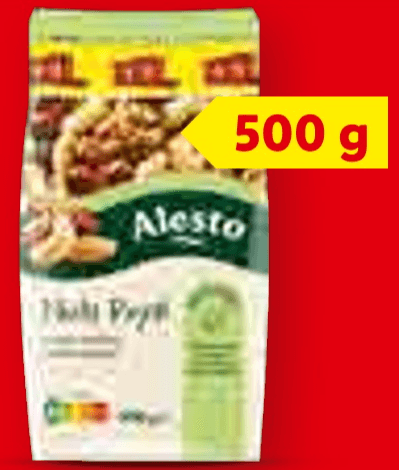 Alesto mješavina orašastih plodova 500 g Akcija u trgovini Lidl
