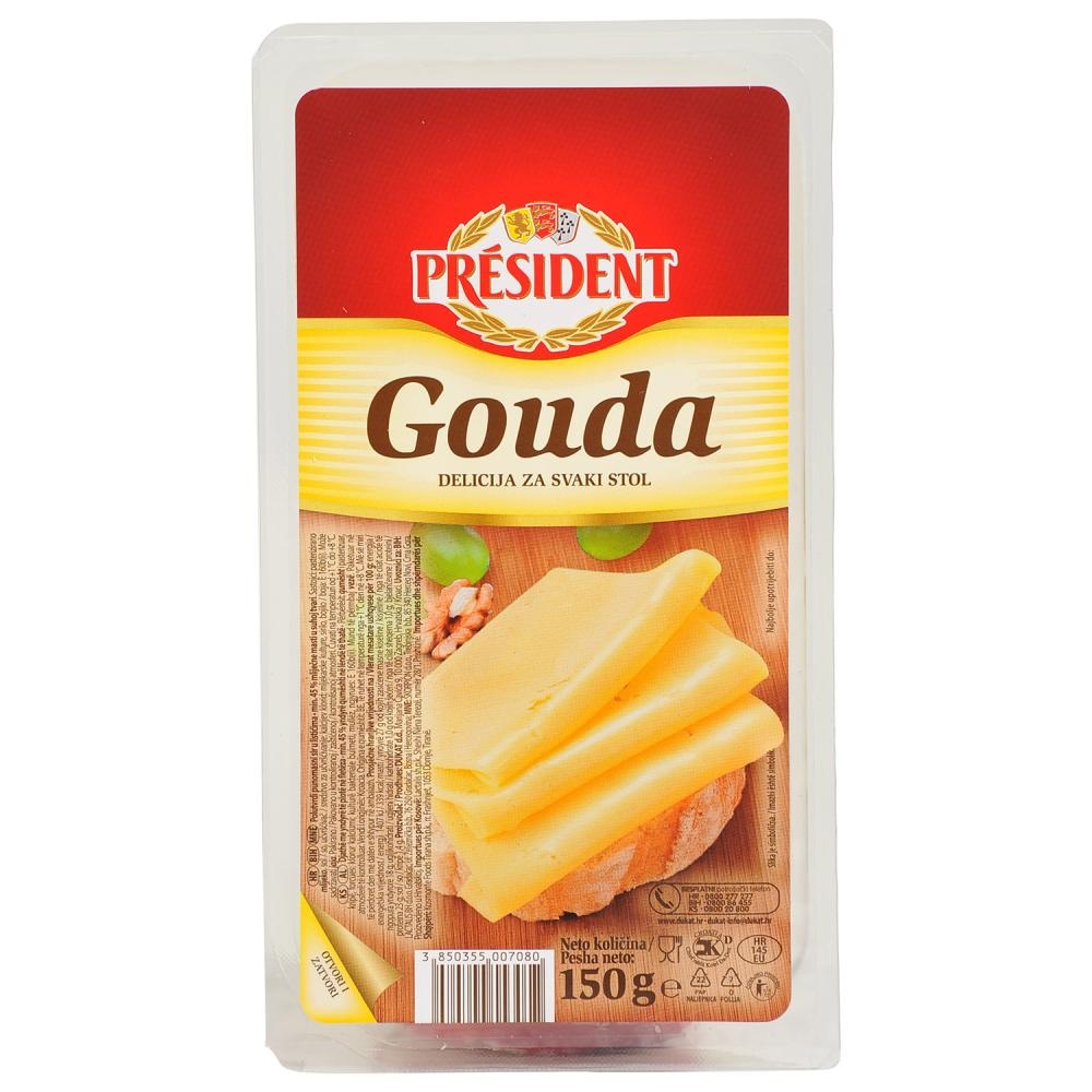 Sir Gouda ili Podravec Président 250 g - Akcija u trgovini Interspar