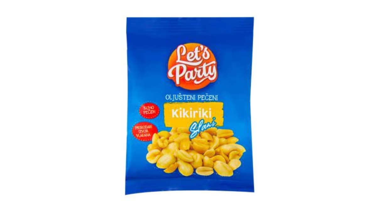 Let's Party KIKIRIKI 100 g - Akcija u trgovini Studenac