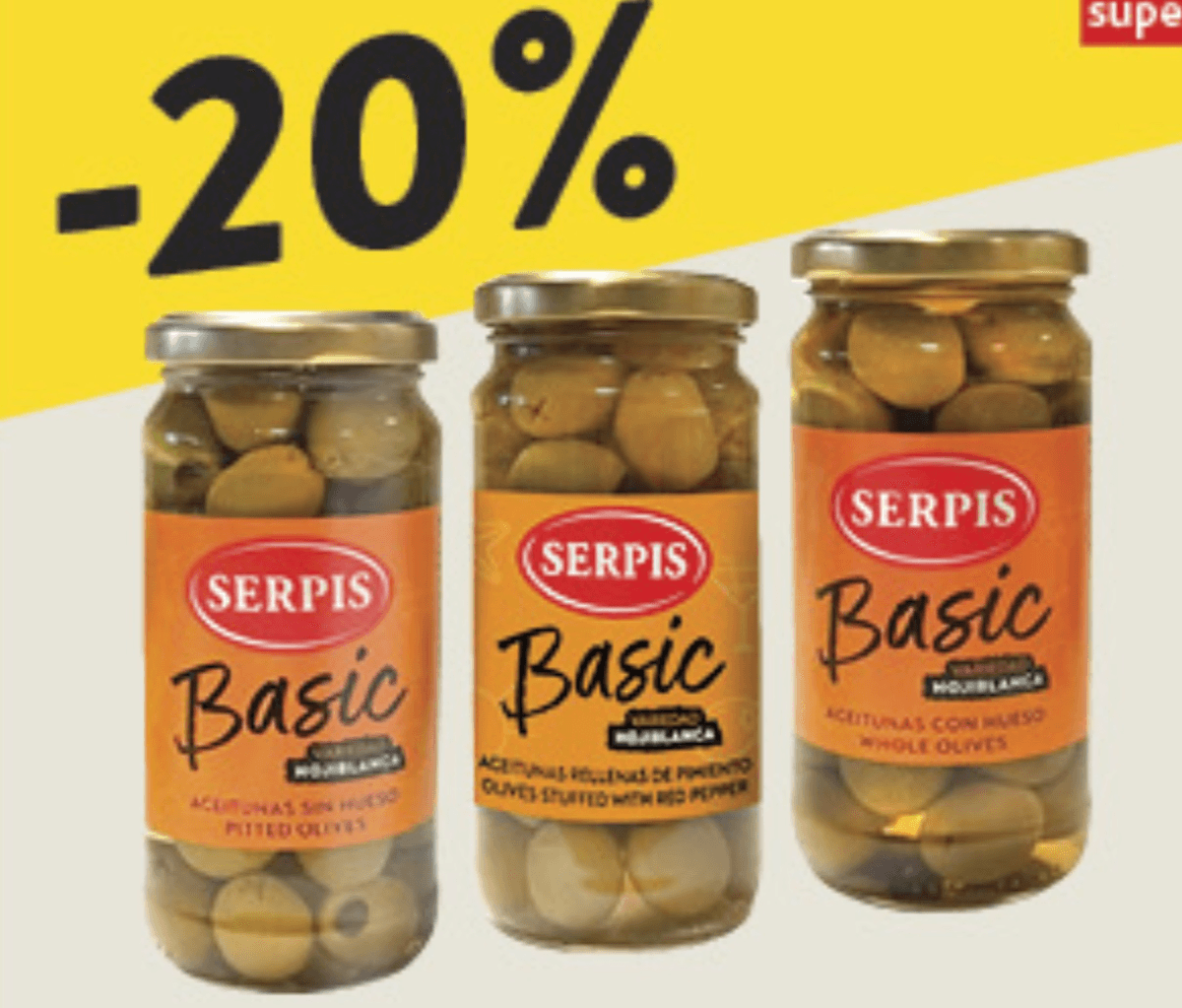 Serpis Masline - Akcija u trgovini Konzum