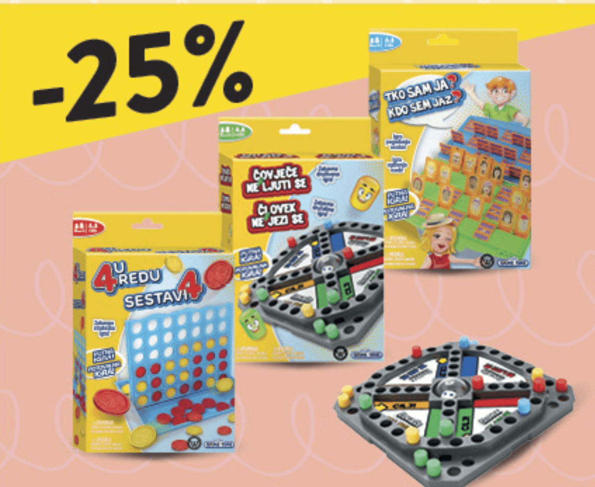 Čovječe ne ljuti se - Akcija u trgovini Konzum