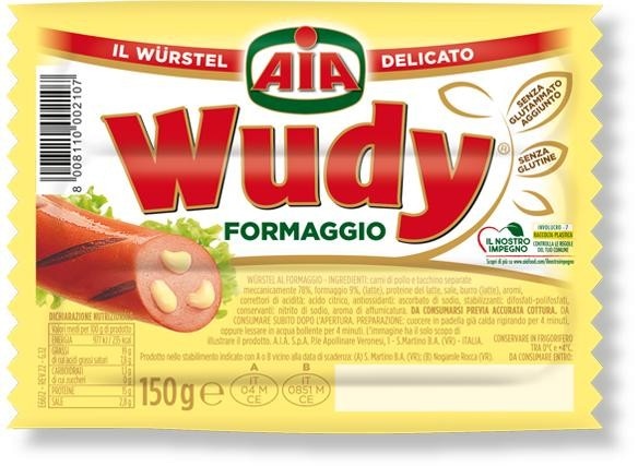 Hrenovke Wudy sa sirom 150 g AIA Akcija u trgovini Spar
