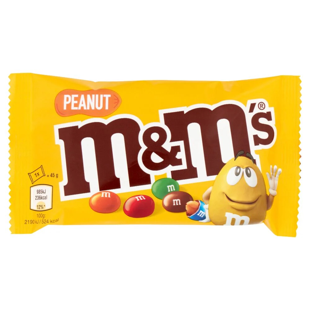 M & M choco, peanut 45 g M&M'S Akcija u trgovini Bakmaz