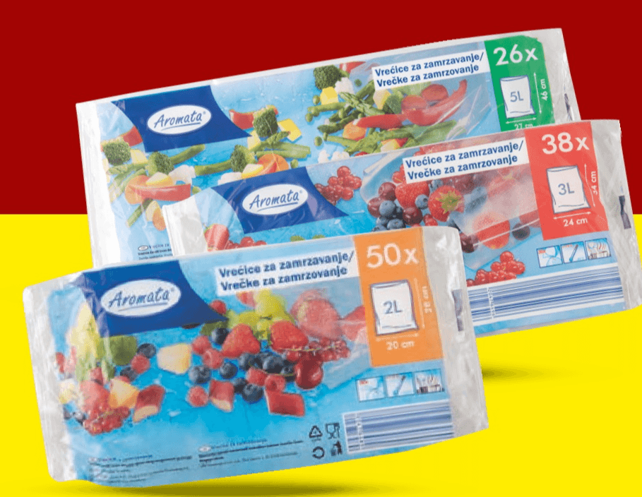 Aromata Vrećice za zamrzavanje 26 kom, 38 kom ili 50 kom - Akcija u trgovini Lidl