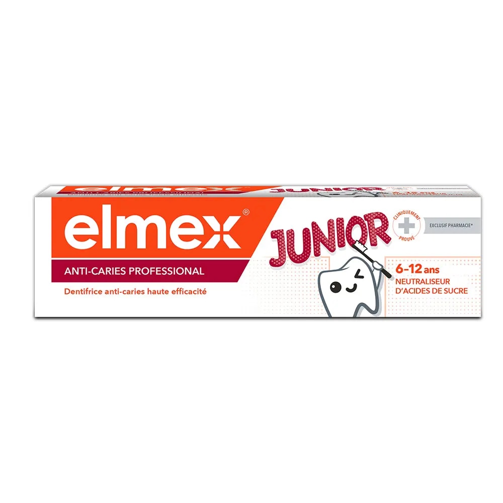 Elmex zubna pasta anticaries junior 75 ml Akcija u trgovini Bipa