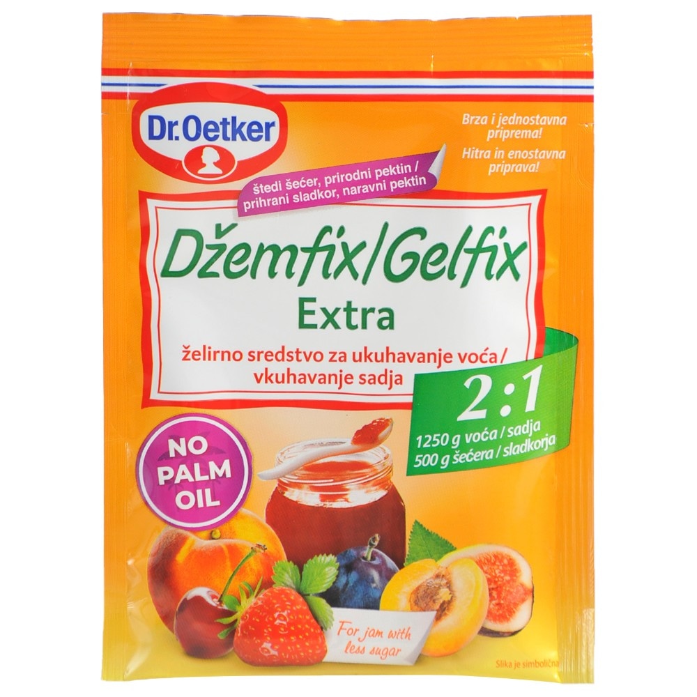 Dr. Oetker Džemfix extra 25 g Akcija u trgovini KTC