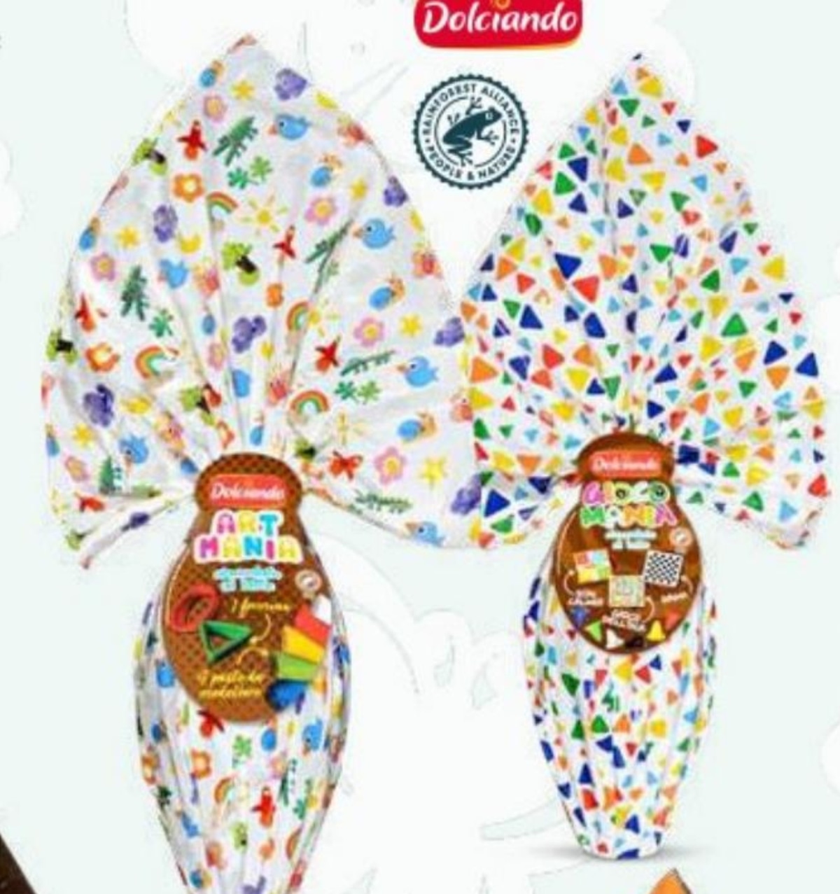 Uskrsno čokoladno jaje 500 g Dolciando - Akcija u trgovini Eurospin