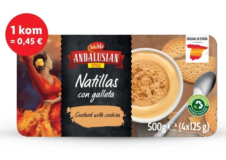 SOL&MAR Puding s keksom 4 x 125 g - Akcija u trgovini Lidl